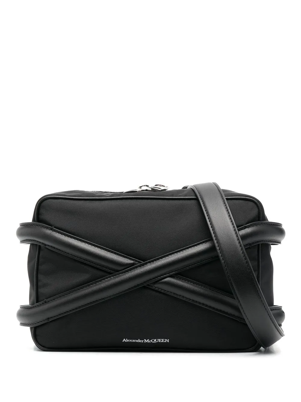 

Каркасная сумка The Harness Alexander McQueen, черный