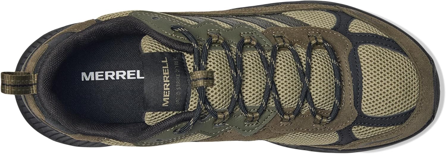 Мужские треккинговые кроссовки Merrell Speed Strike 2, Olive — фото 2