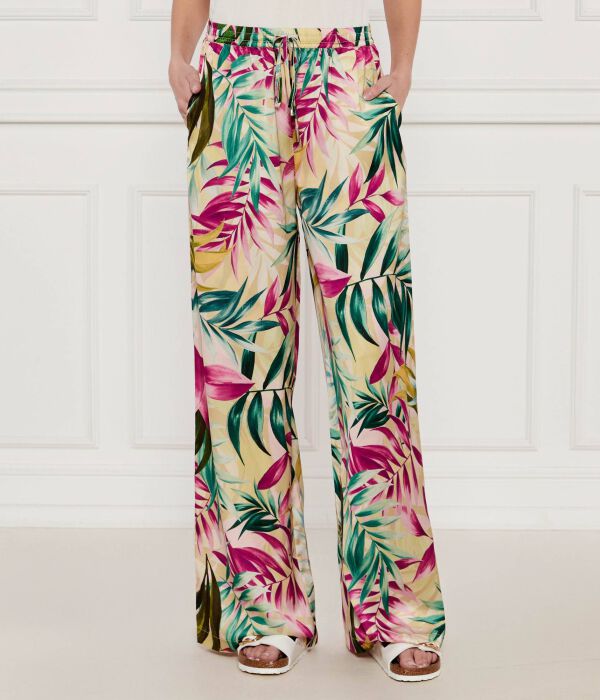 

Атласные брюки инес Flare fit Guess Jeans, мультиколор