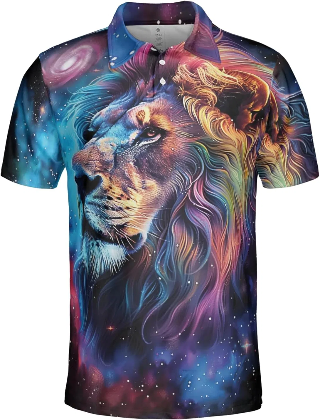 Поло с диким животным Lion, Regular Fit, серия 01, Lion_03