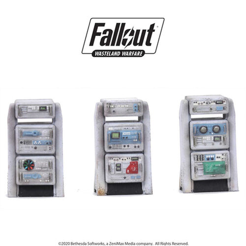 

Фигурки Fallout: Wasteland Warfare – Terrain Expansion: Radioactive Containers Bethesda