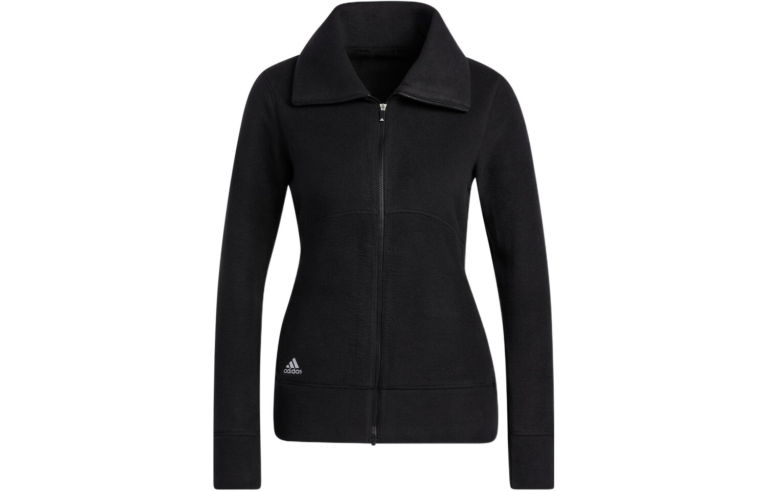 

Женская флисовая куртка черного цвета Adidas