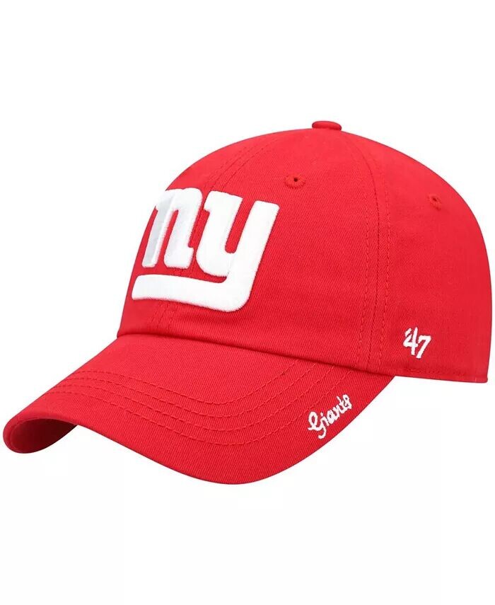

Женская красная шапка New York Giants Miata Clean Up Secondary Adjustable '47 Brand