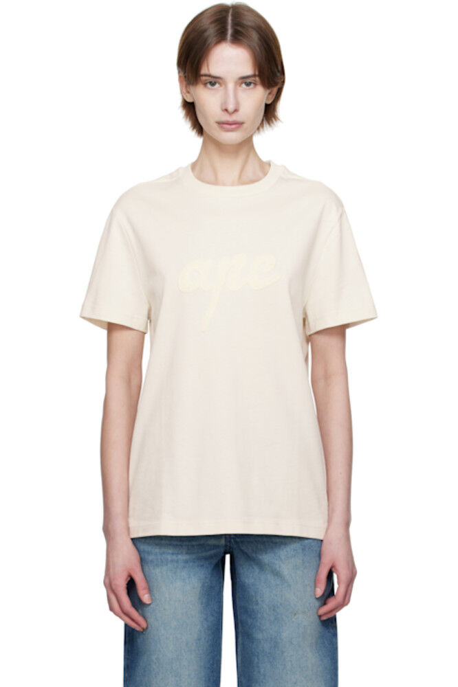 

Бежевая футболка Lenny A.P.C.