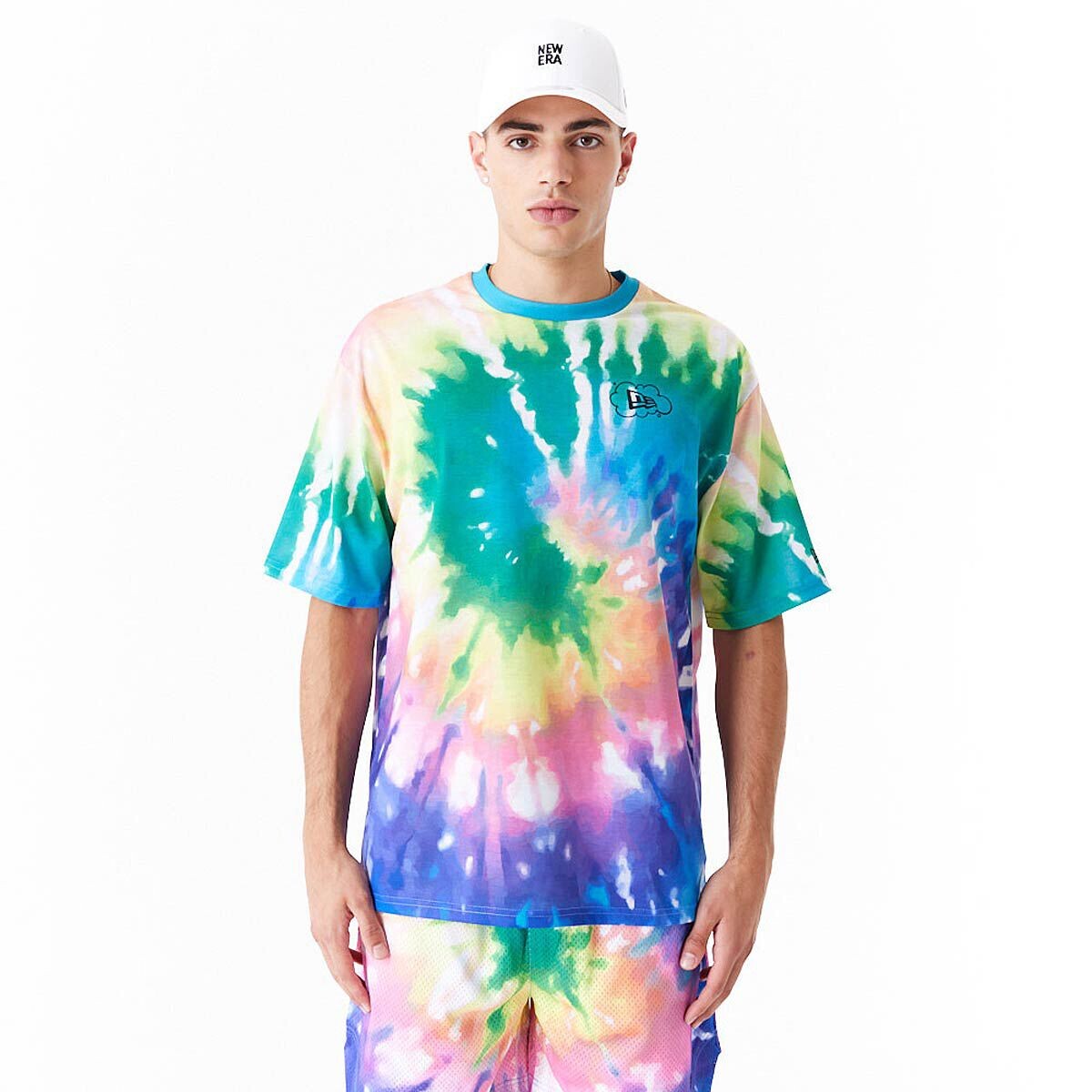 

Футболка TIE DYE OVERSIZED T-SHIRT New Era, цвет Mehrfarbig