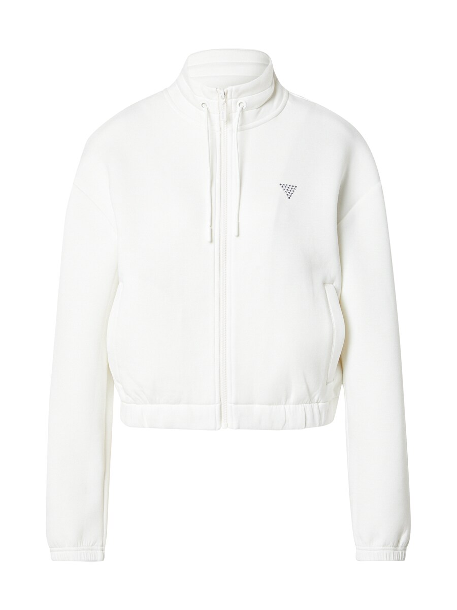 

Спортивная толстовка с капюшоном на молнии GUESS CECILIA, Natural White