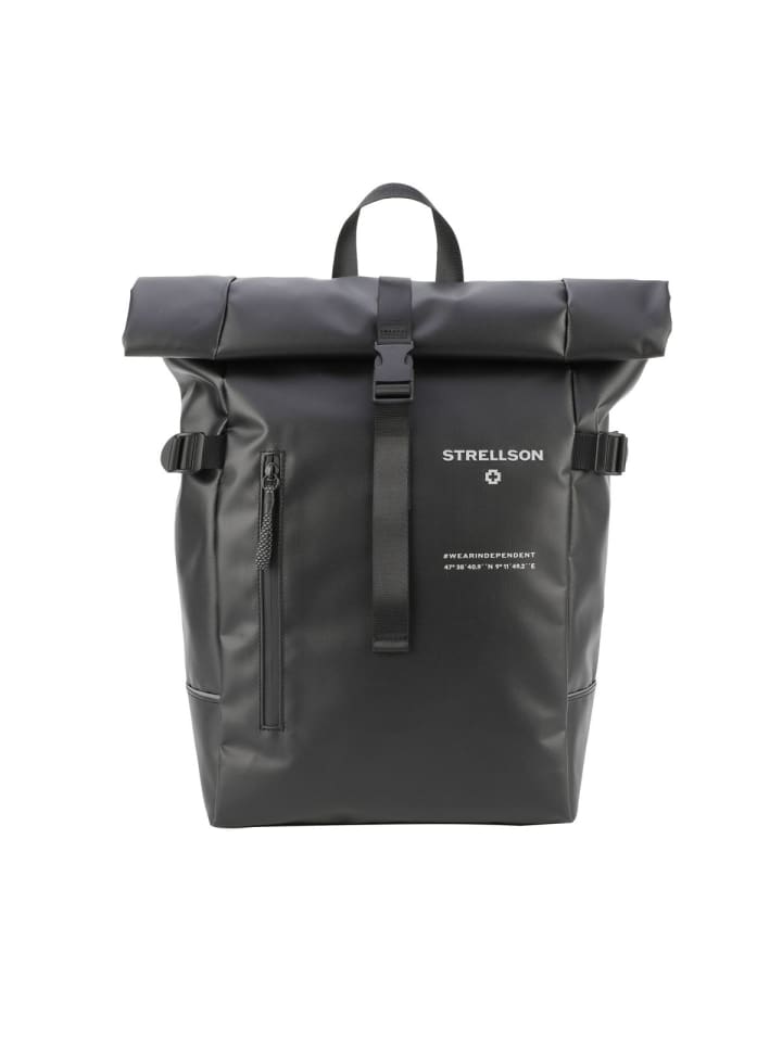 

Strellson Рюкзак Stockwell 2.0 Eddie Backpack Mvf для мужчин с отделением для ноутбука, черный