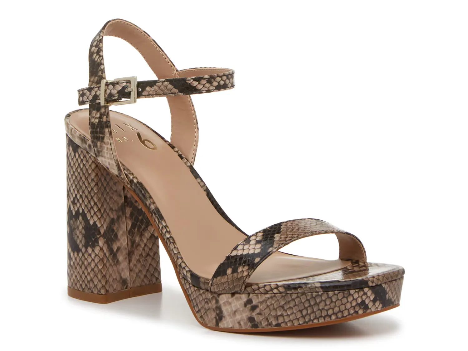 

Сандалии Sundra Sandal Mix No. 6, цвет taupe_blacksnakeprint