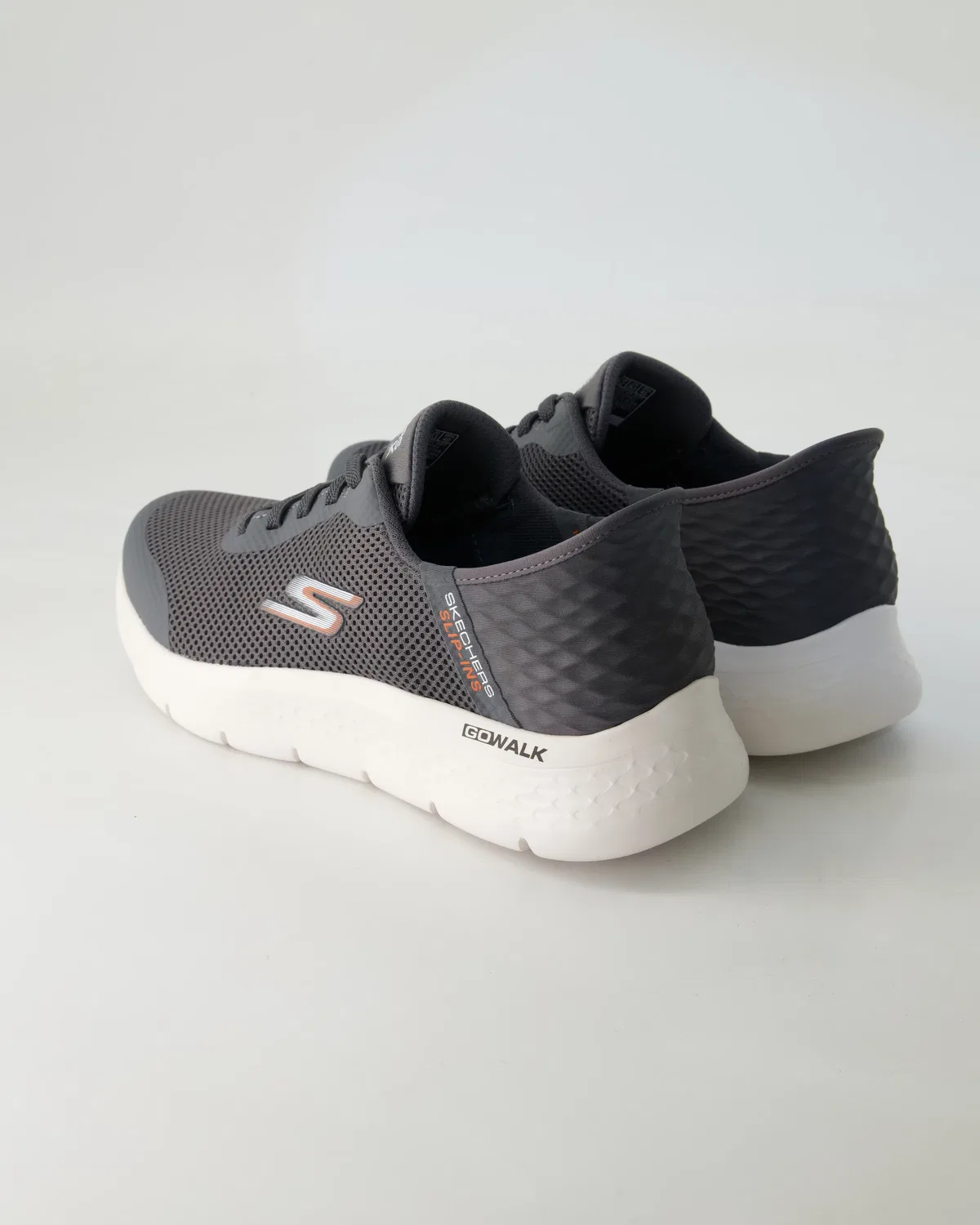 Сникерсы низкие hands free Slip-ins Skechers, серый — фото 3