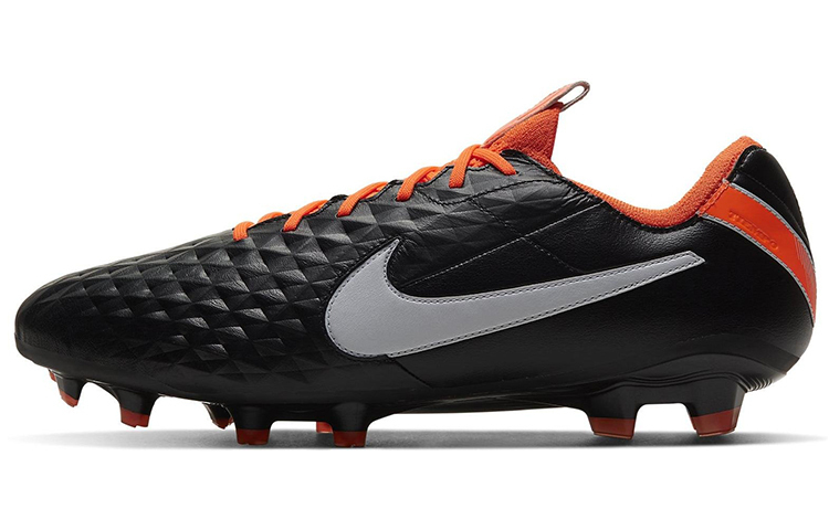 

Nike Легендарные Tiempo Legend 8 Elite FG черно-оранжевые