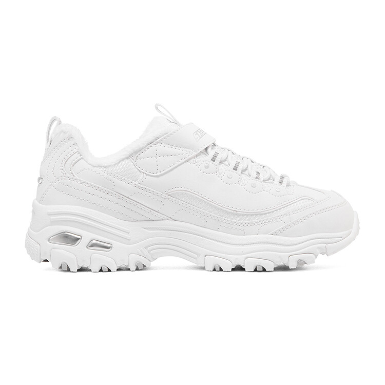 Кроссовки детские серии D"LITES GS Low-top белые Skechers — фото 2