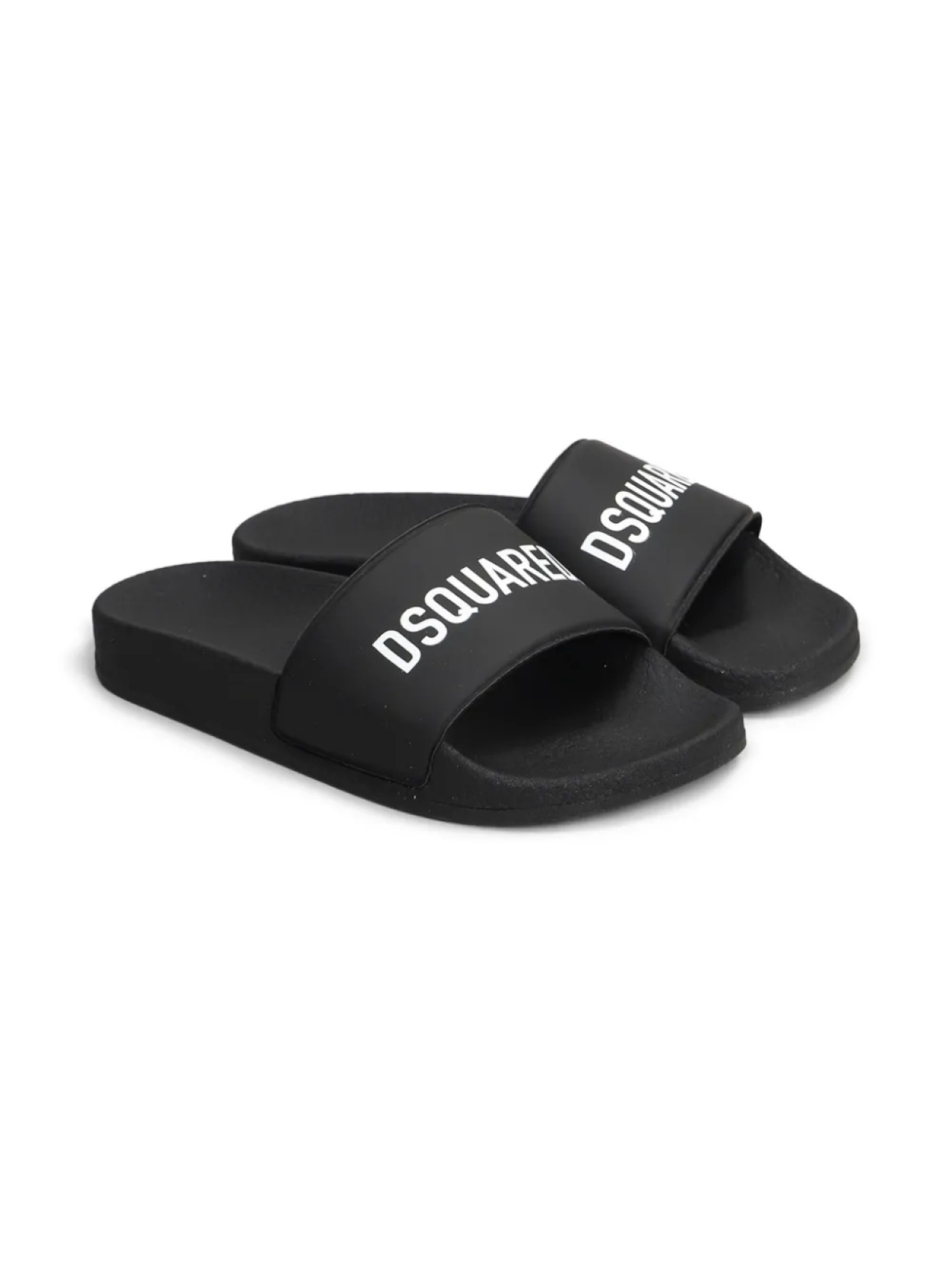 

Шлепанцы с логотипом DSQUARED2 KIDS, черный