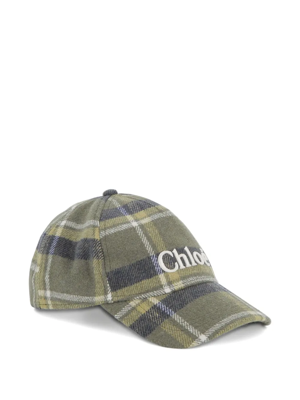

Бейсболка в клетку Chloé Kids, зеленый