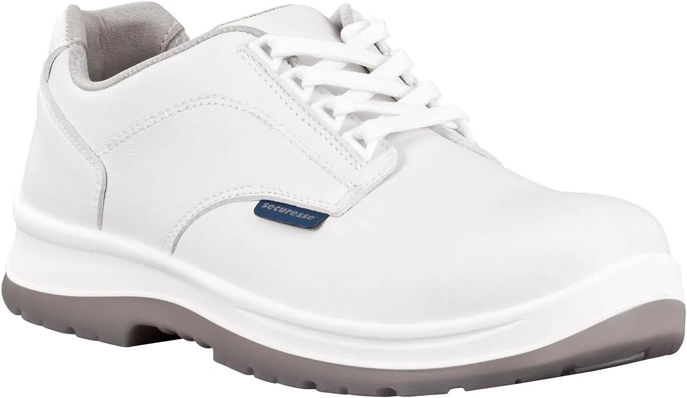 Защитные низкие ботинки securesse Primo Safety Low Shoe S2 Lucca в соответствии со стандартом EN 20345:2011 S2 SRC, белые, размер