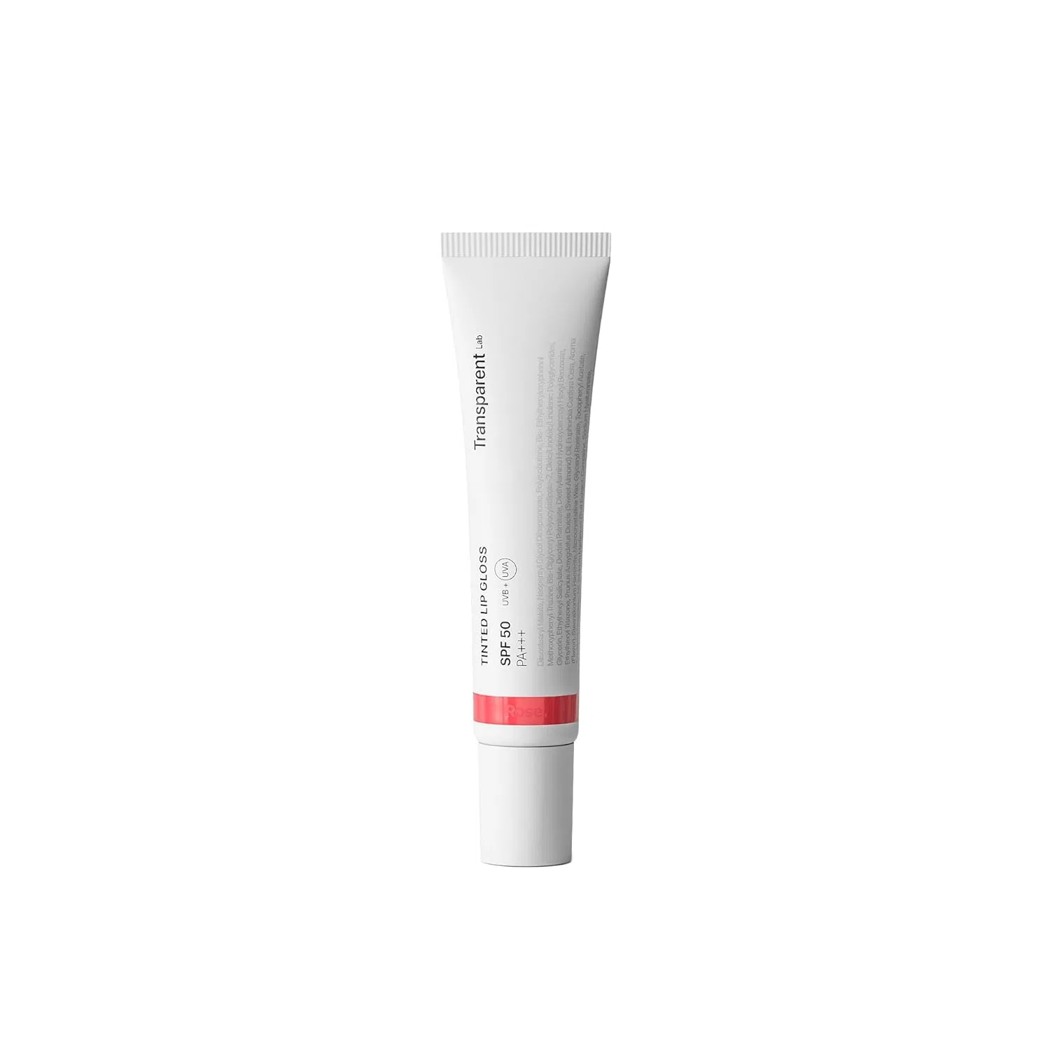 Тинтованный блеск для губ с SPF50 «Tinted Lipgloss Rose» от TRANSPARENT LAB Transparent Lab