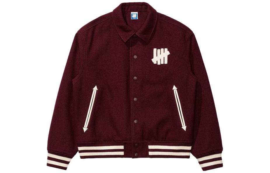 

UNDEFEATED Пуховик унисекс, Dark Red