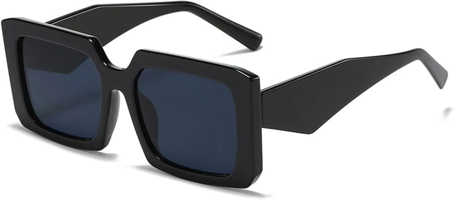 

Солнцезащитные очки для женщин с крупной оправой для активного отдыха на природе, для отпуска, для поездок на работу, для мужчин и для водителей generic, Black