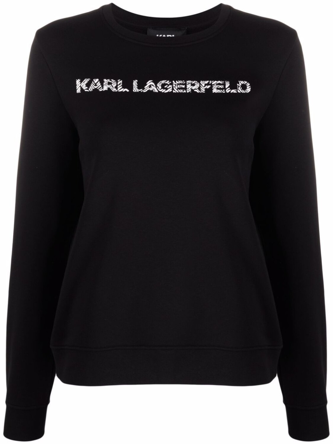 

Karl Lagerfeld толстовка с логотипом, черный