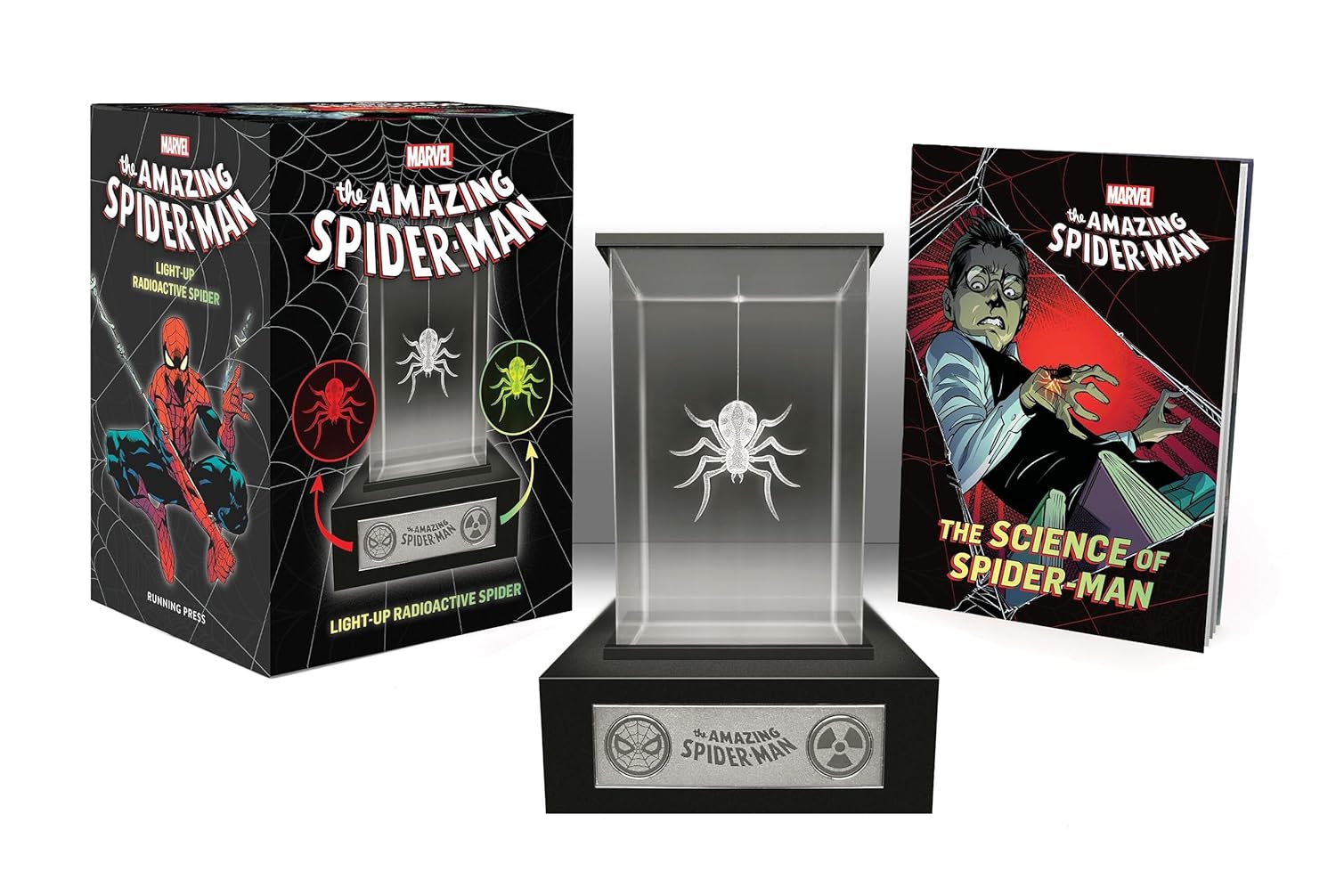 

Marvel: The Amazing Spider-Man Light-Up Radioactive Spider (Running Press Adult)