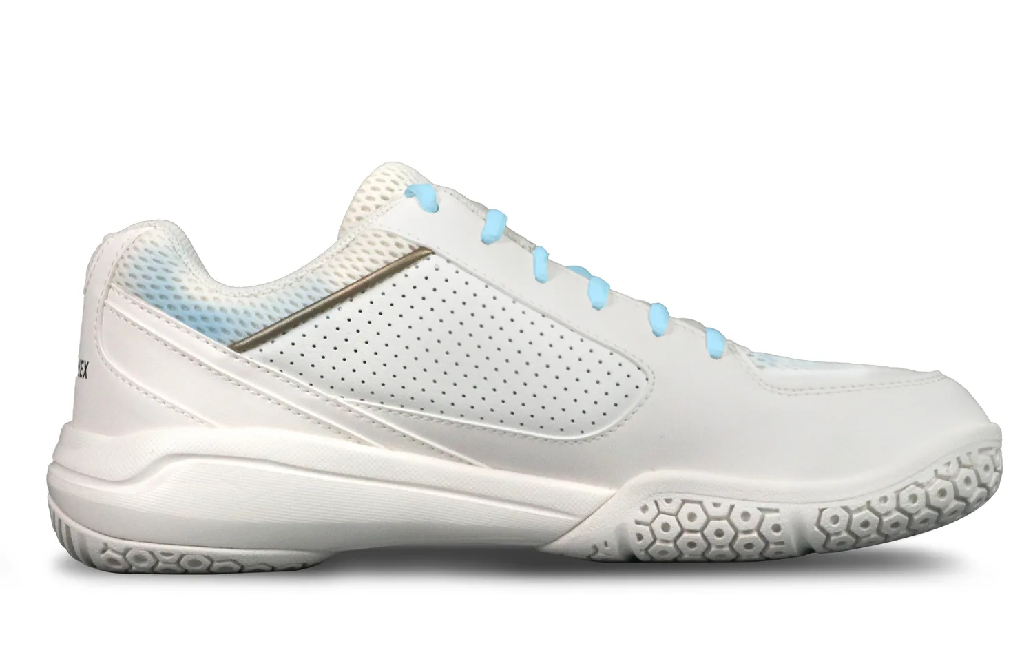 YONEX Кроссовки для бадминтона с амортизацией, износостойкие, противоскользящие, низкие, унисекс, бело-голубые — фото 4