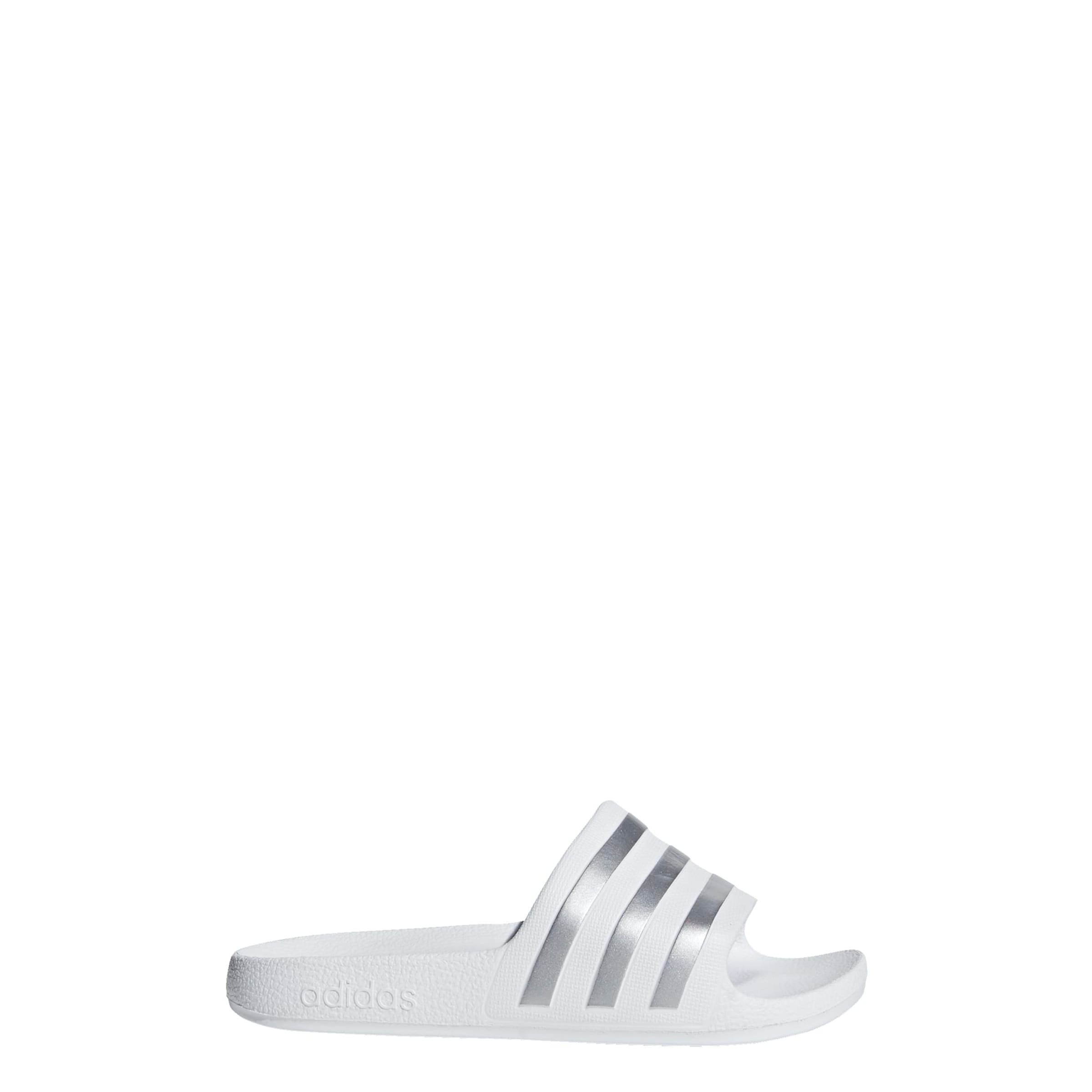 Adidas Sportswear Пляжные и бассейновые тапочки 'Adilette Aqua' в белом цвете — фото 2