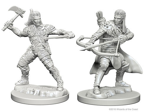 

Миниатюра WizKids/NECA D&D Nolzur's Marvelous Unpainted Minis: W1 Male Human Ranger