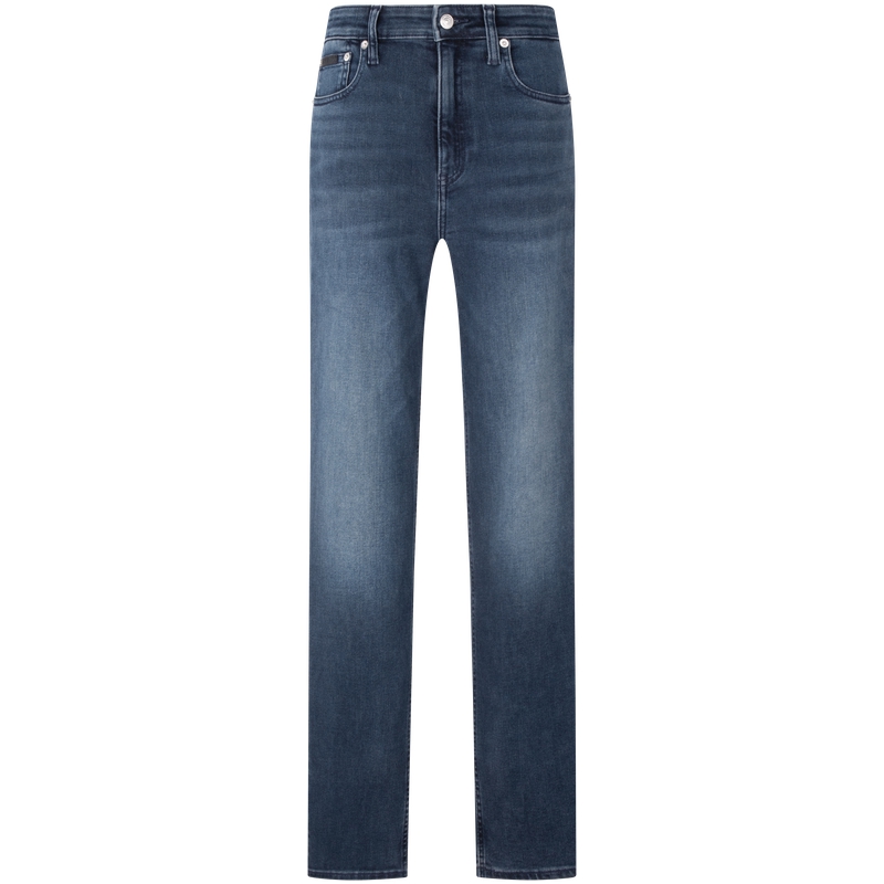 CALVIN KLEIN Jeans Женская синяя футболка 1BJ-Blue — фото 2
