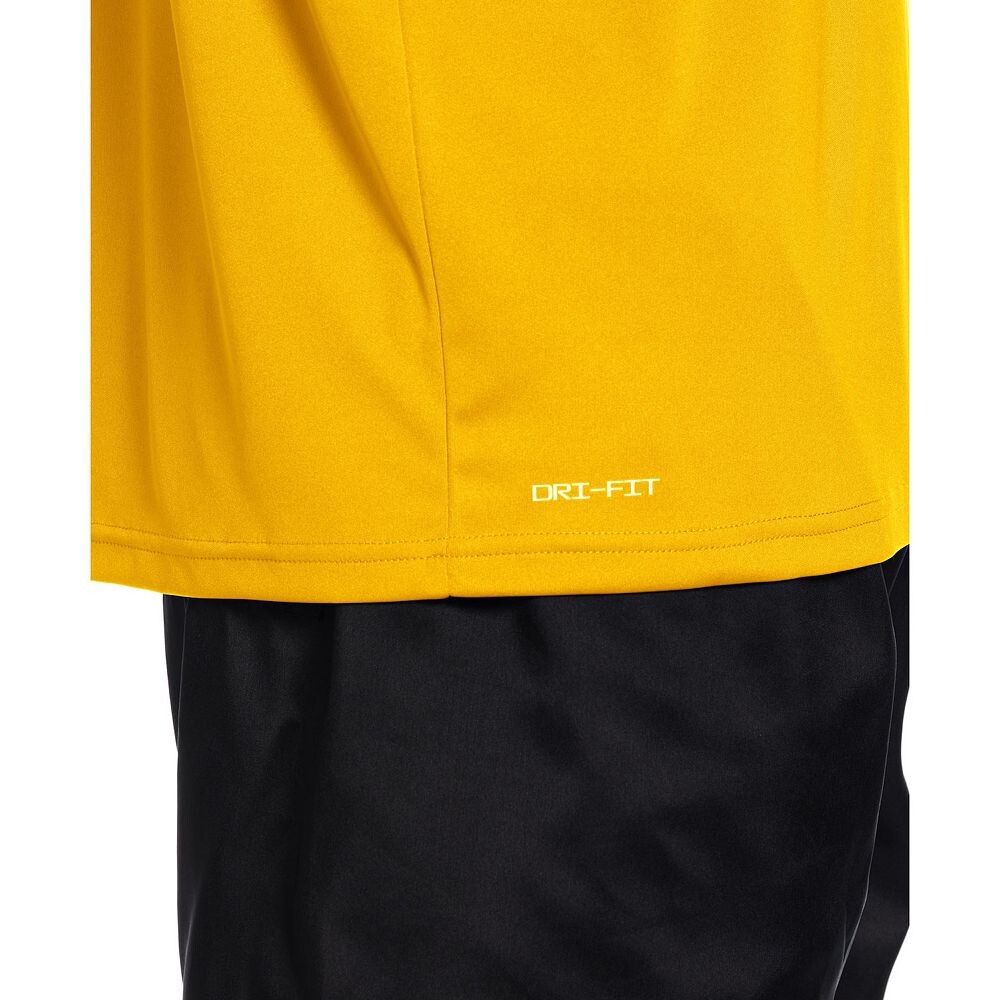 Мужская футболка для плавания с короткими рукавами Nike Dri-FIT UPF 40+ Hydroguard, черный — фото 3