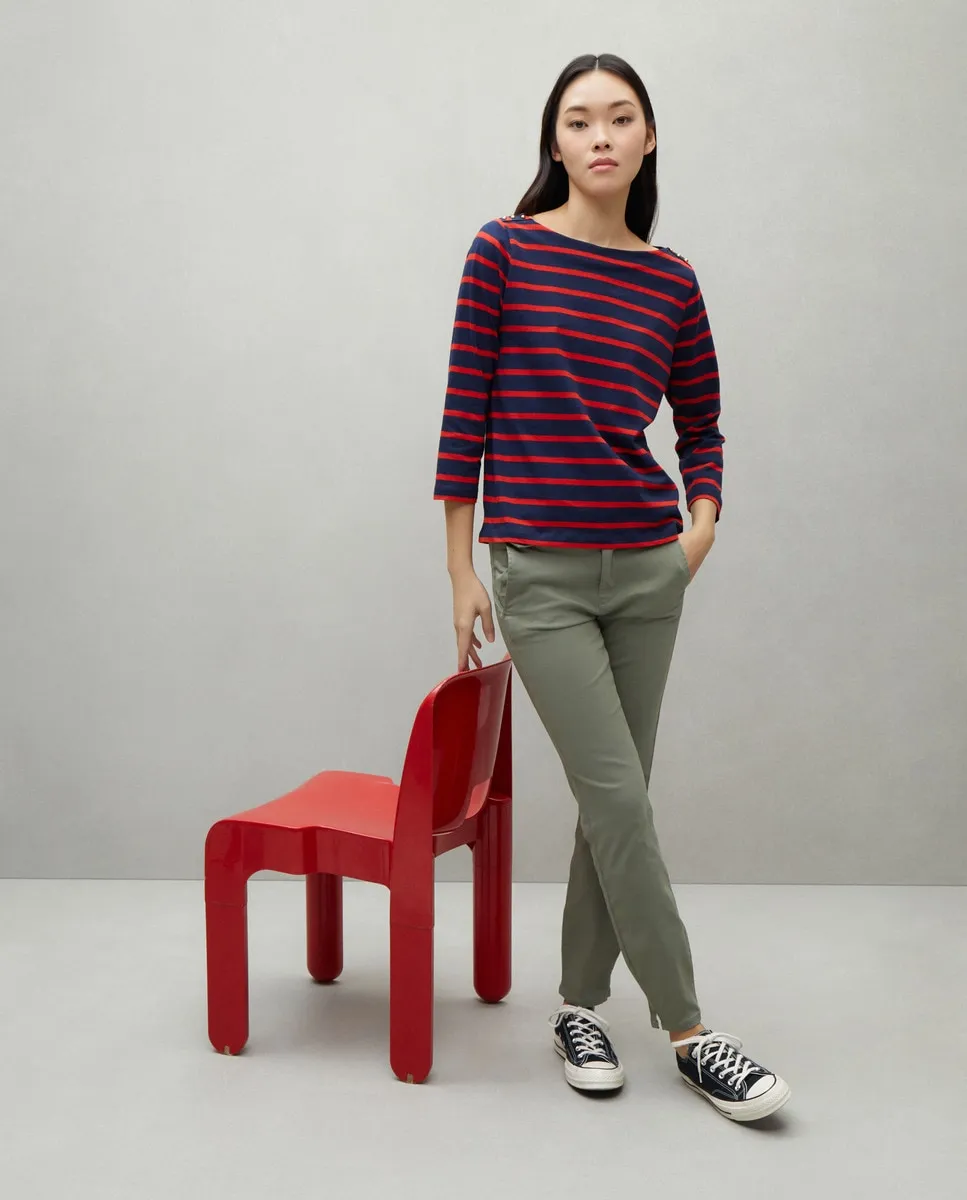 

Женские узкие брюки чинос Easy Wear, цвет 520 Kaki