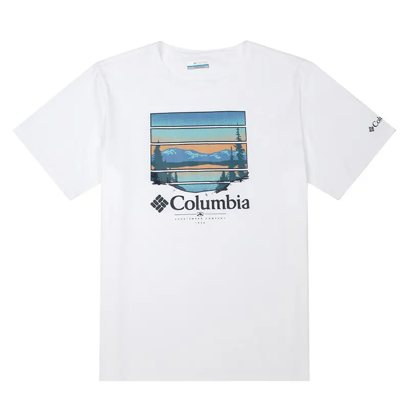 

Columbia Футболка SS25 мужская белая, Белый, Columbia Футболка SS25 мужская белая