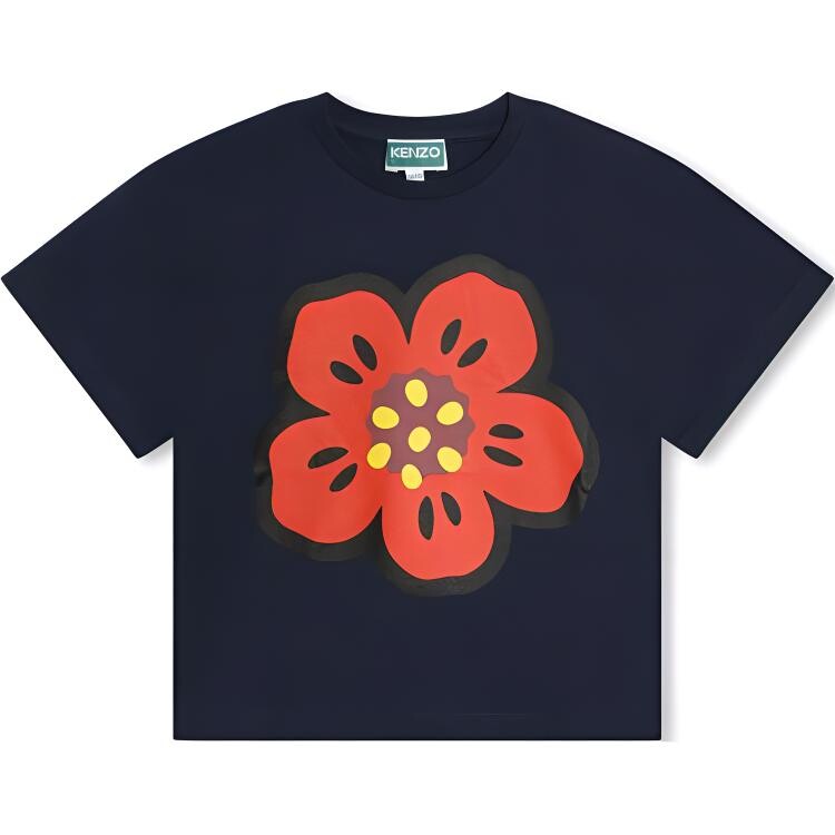 

Детская футболка Kenzo, темно-синий