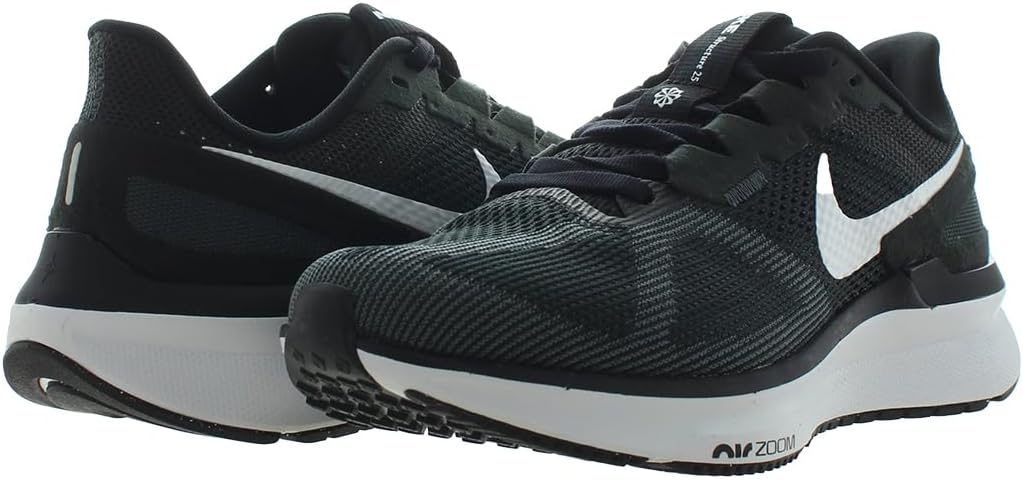Мужские беговые кроссовки Nike Low, белый/черный/серый/темно-серый — фото 2