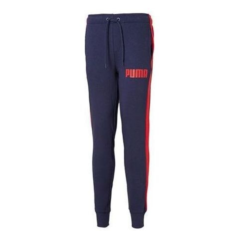 

Брюки track pants sports trousers 'navy' Puma, синий