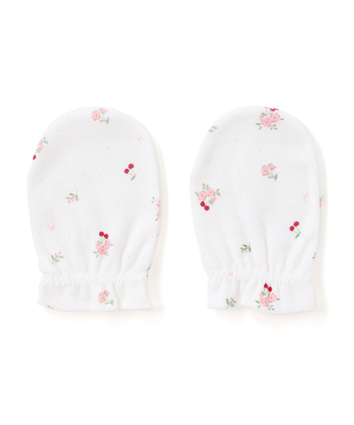 Флисовые варежки Fillot de bebe reduction, Pink — фото 3