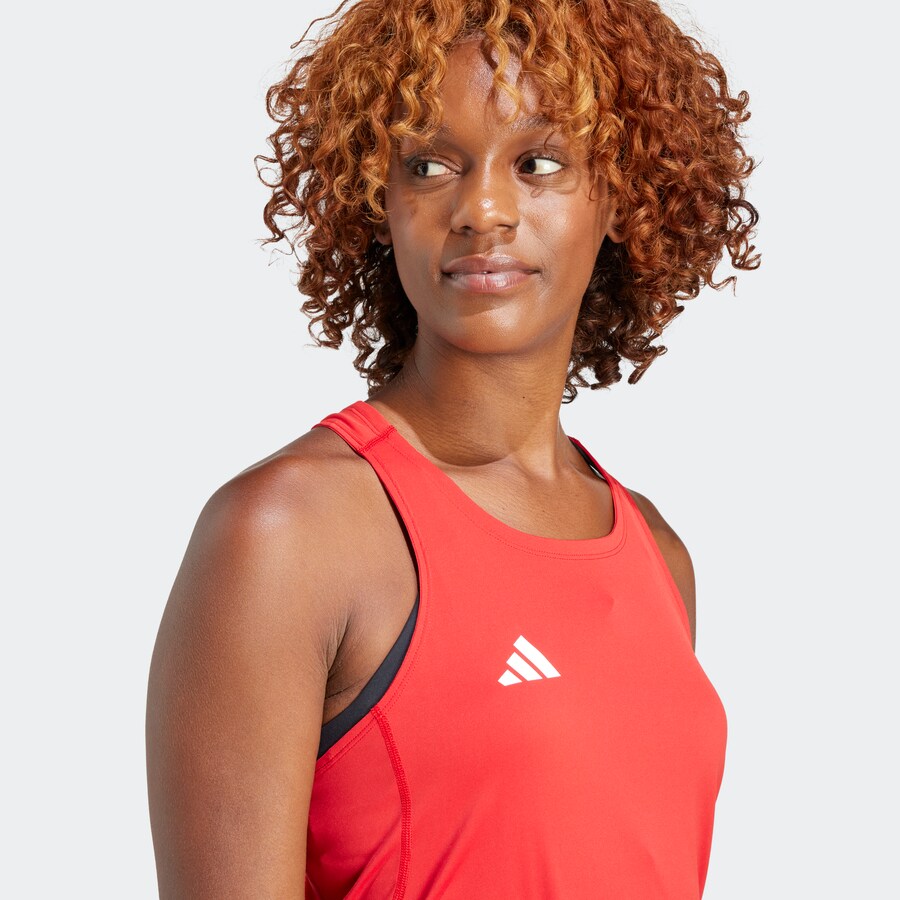 Спортивный топ ADIDAS PERFORMANCE Adizero Essentials, красный — фото 3