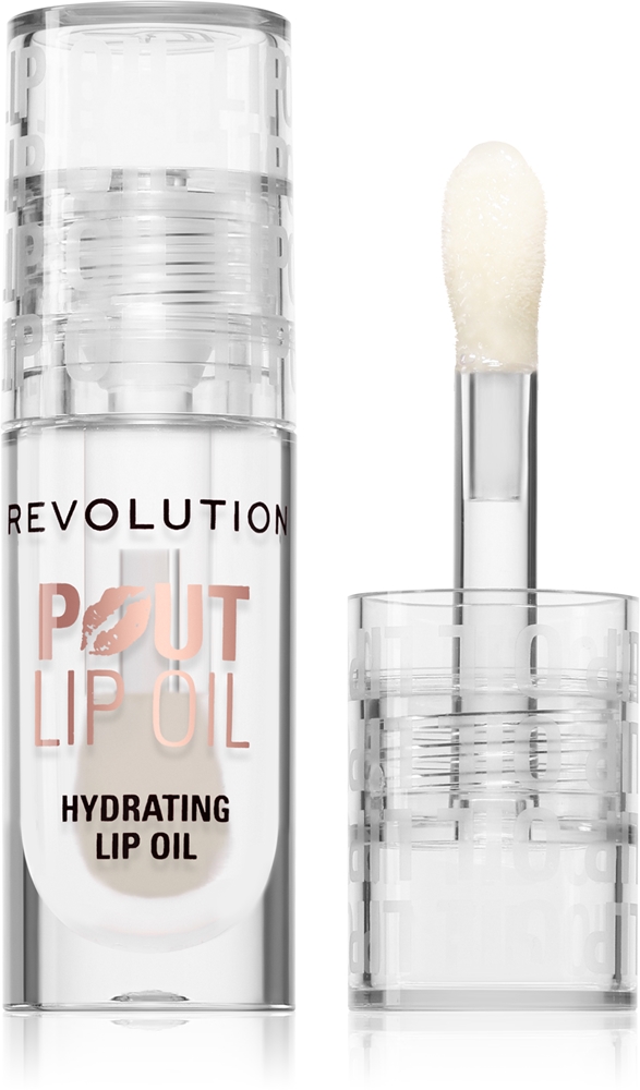 

Масло для губ Pout Lip с увлажняющим эффектом Makeup Revolution, atspalvis lychee clear 3 мл