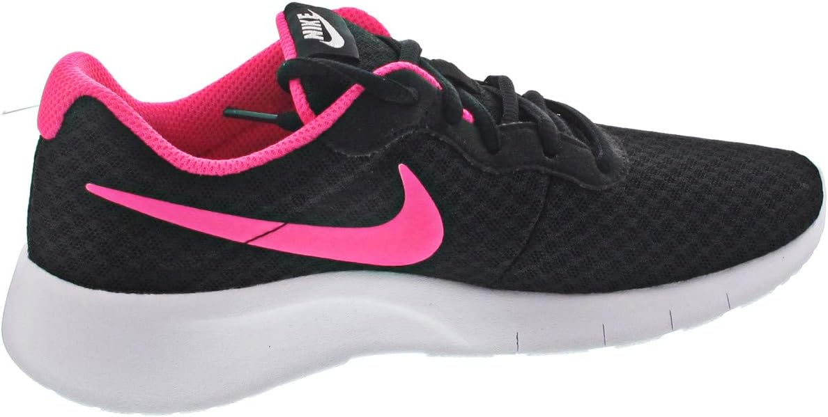 Кроссовки NIKE Tanjun для старших детей, белый/черный/розовый — фото 3
