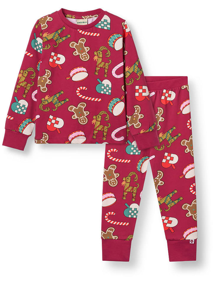 

Småfolk Пижама "Юбилейная" красного цвета