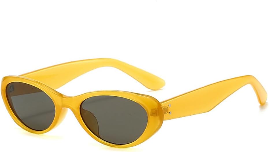 

Солнцезащитные очки UV400 с заклепками «кошачий глаз», красные, желейного цвета, для женщин и мужчин, для бега и занятий спортом на открытом воздухе UYPTK, Yellow Green Gray