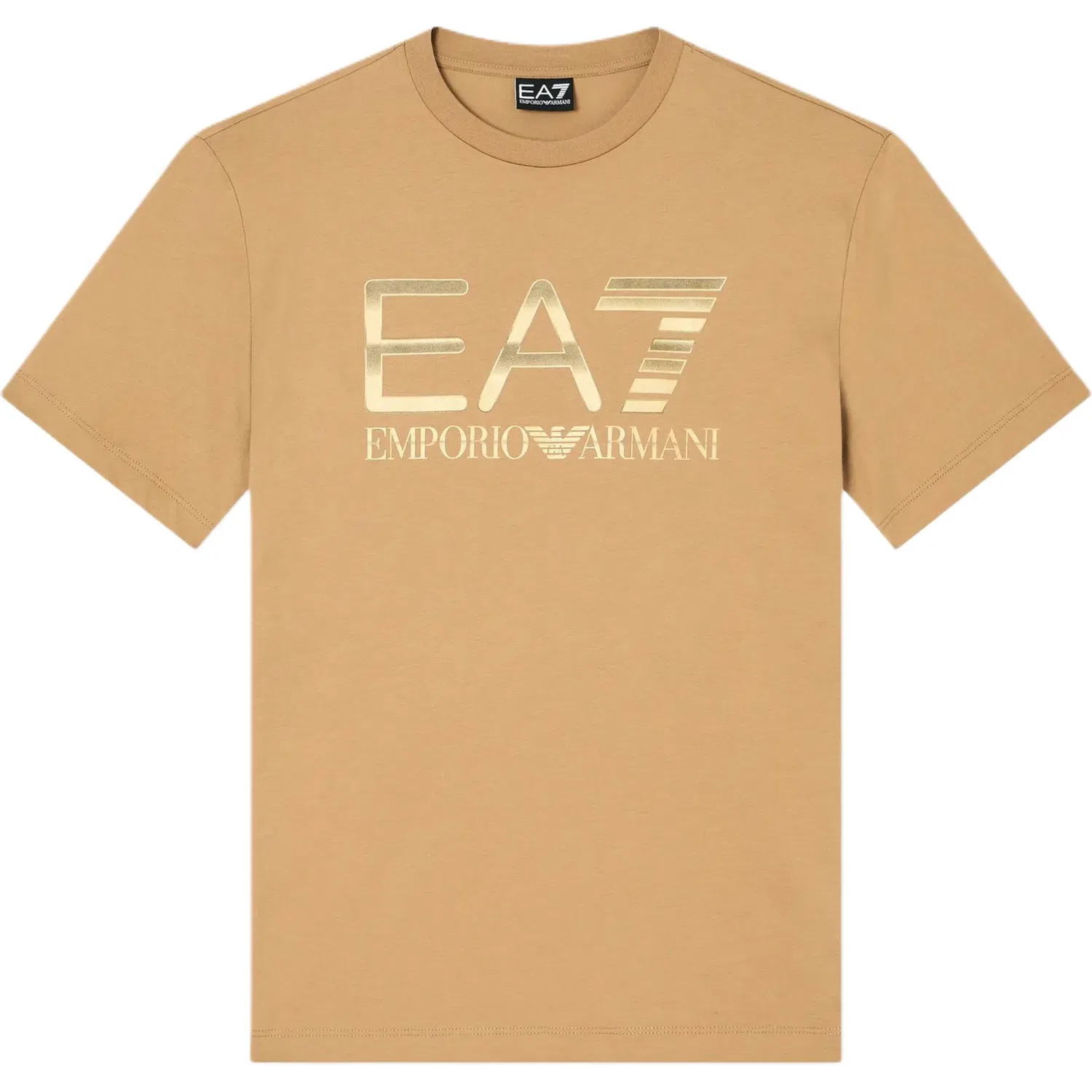 Футболка Emporio Armani EA7 для мужчин, цвет хаки