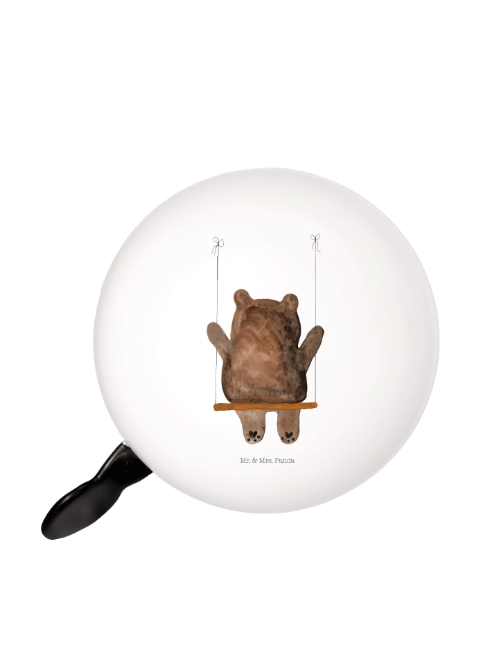 

Mr. & Mrs. Panda Велосипедный звонок, медведь, качели, ничего не говоря, в белом