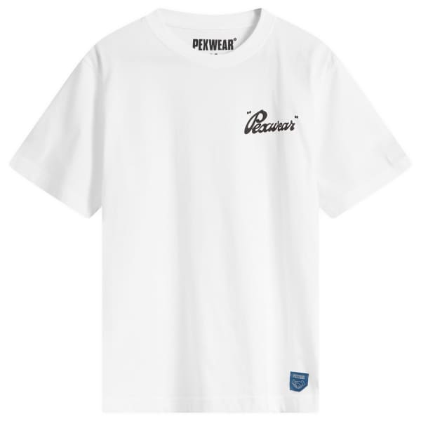 

Футболка с итальянским логотипом Pexwear, белый