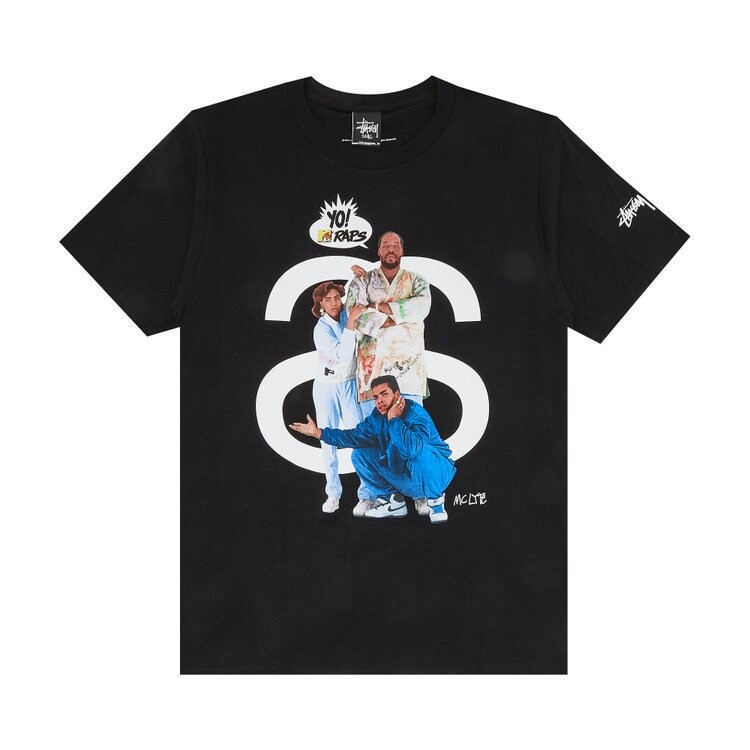 

Футболка Stussy MC LYTE 'Black', черный