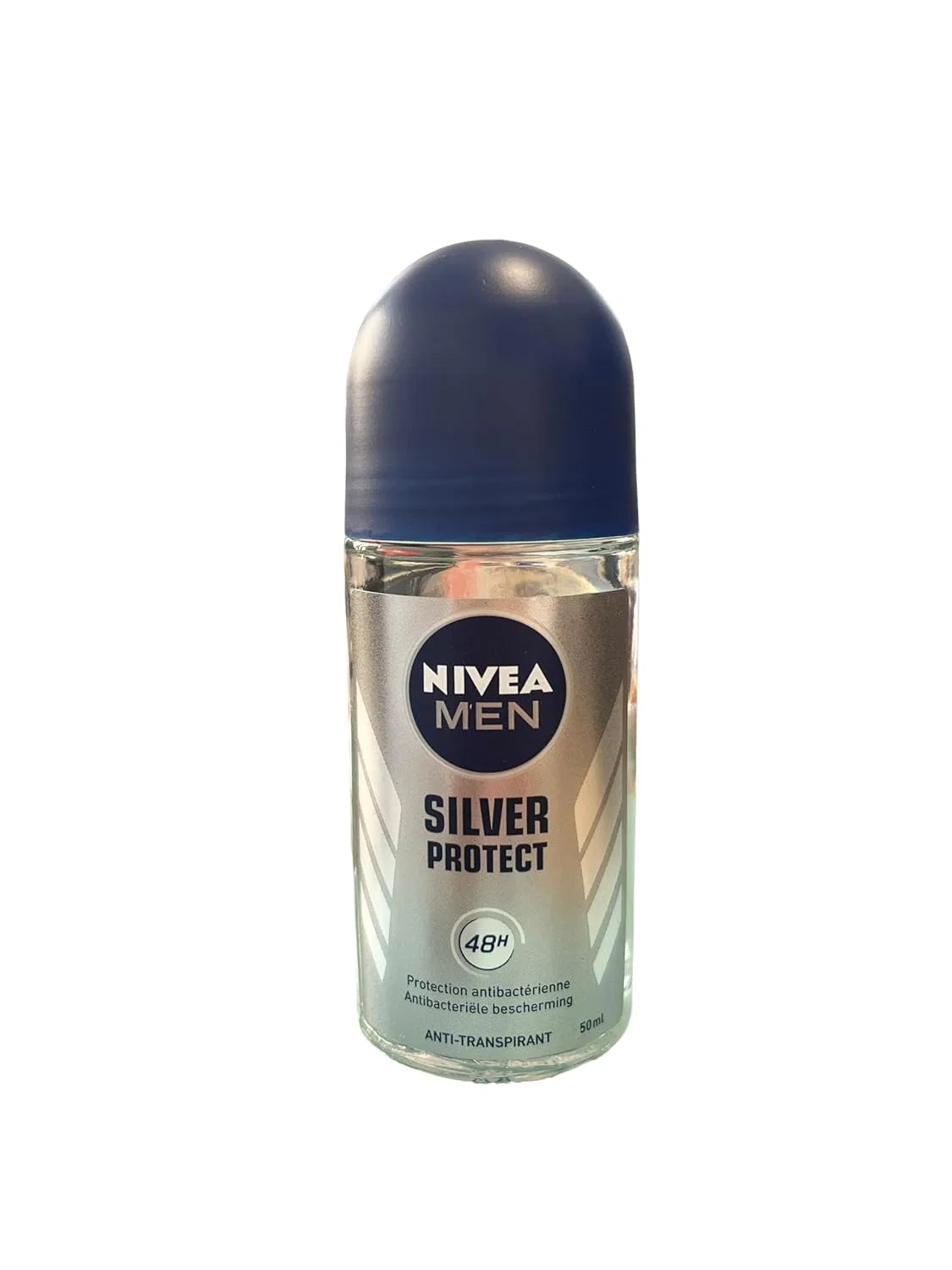 Мужской роликовый дезодорант Nivea Silver Protect 50 мл, упаковка из 12 шт. Nivea Men