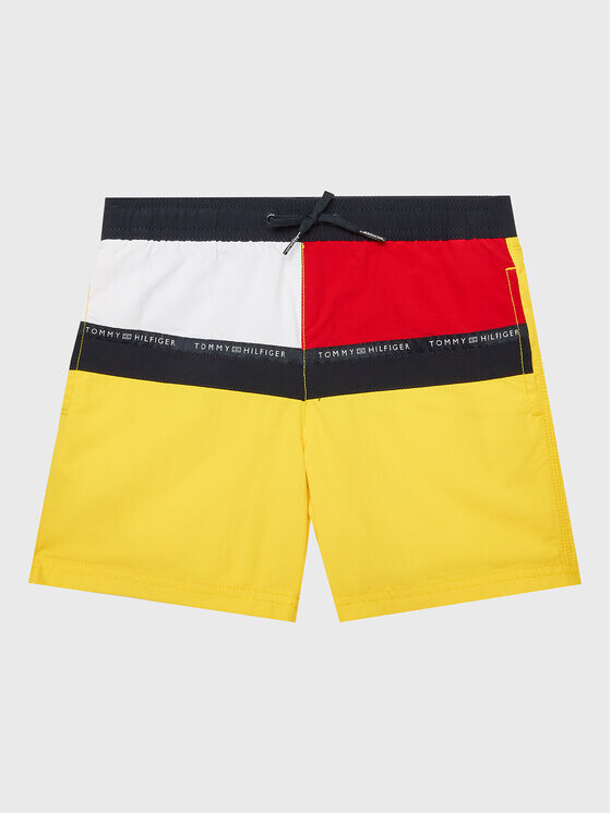

Шорты для плавания regular fit Tommy Hilfiger, желтый