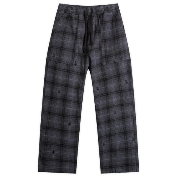 

Поварские брюки в клетку «чертополох» Service Works, черный