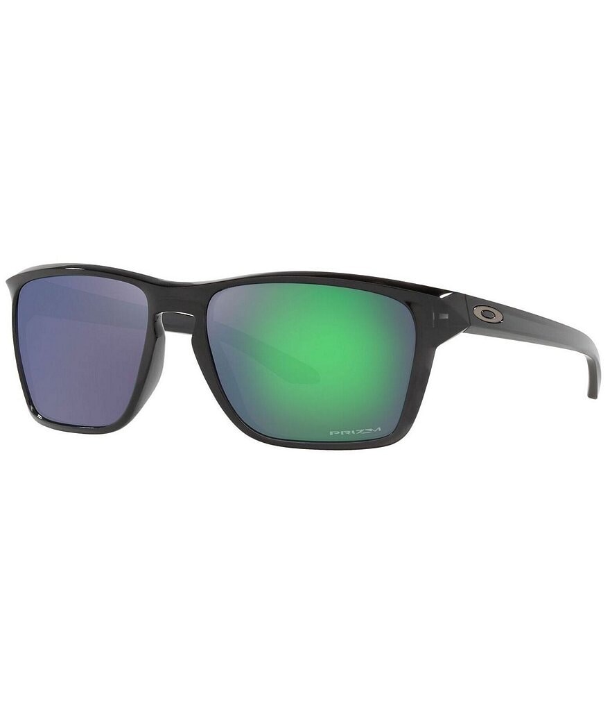 

Мужские поляризационные прямоугольные солнцезащитные очки Oakley Sylas, черный