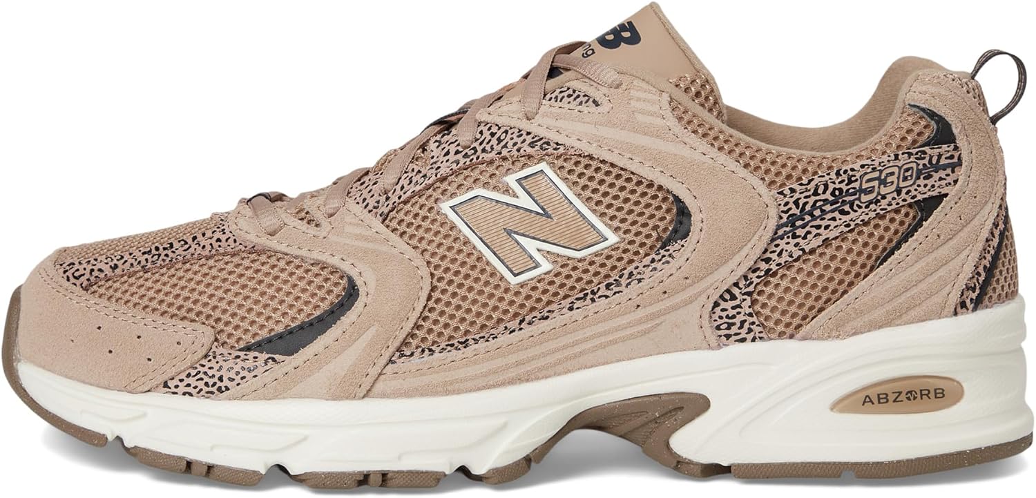 Мужские кроссовки New Balance 530 для ходьбы, черный — фото 4