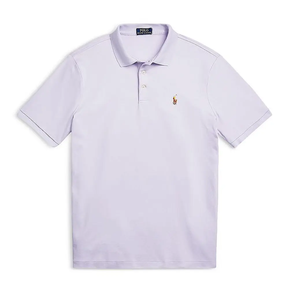 

Polo Ralph Lauren SS25 Поло мужское сиреневый, Фиолетовый, Polo Ralph Lauren SS25 Поло мужское сиреневый