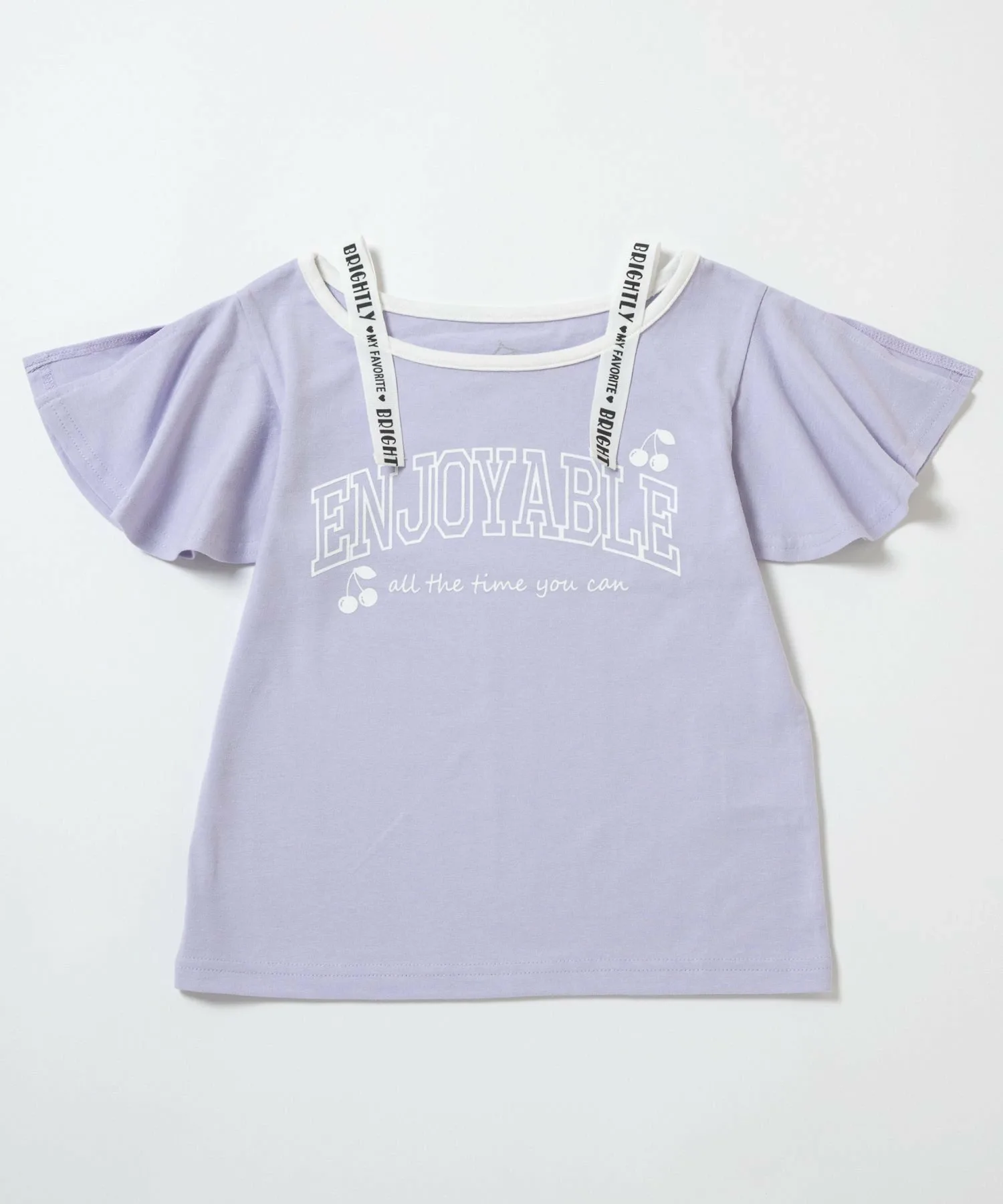 Футболка с короткими рукавами и логотипом Ever Closet, Blue Lavender — фото 4